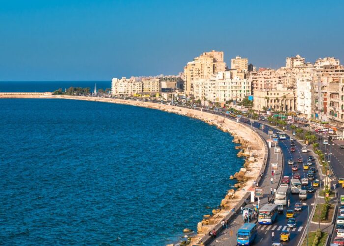 The Corniche of Alexandria - Exclusive Cairo Alexandria 2-Days Bus