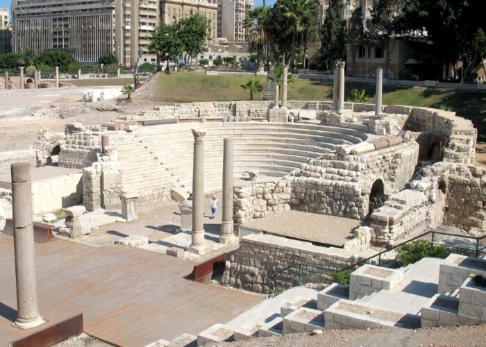 The Roman Theater in Alexandria - Exclusive Cairo Alexandria 2-Days Bus