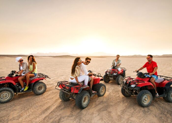 5-Hour Quad Safari Trip with Dinner | Private 5 Hours Quad Bike with Bedouin Dinner