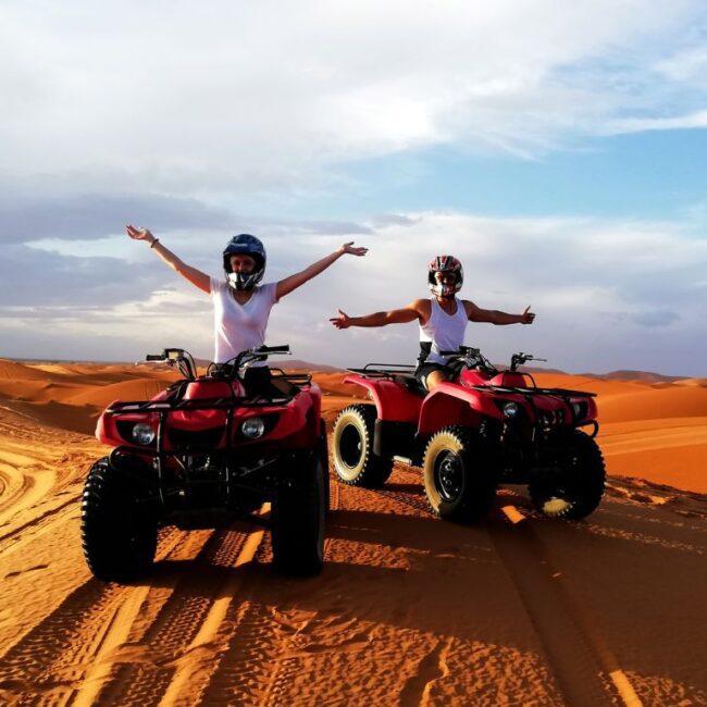 5-Hour Quad Safari Trip with Dinner | Private 5 Hours Quad Bike with Bedouin Dinner