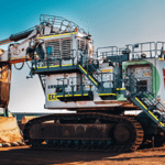 Liebherr converted this massive mining excavator to electric power