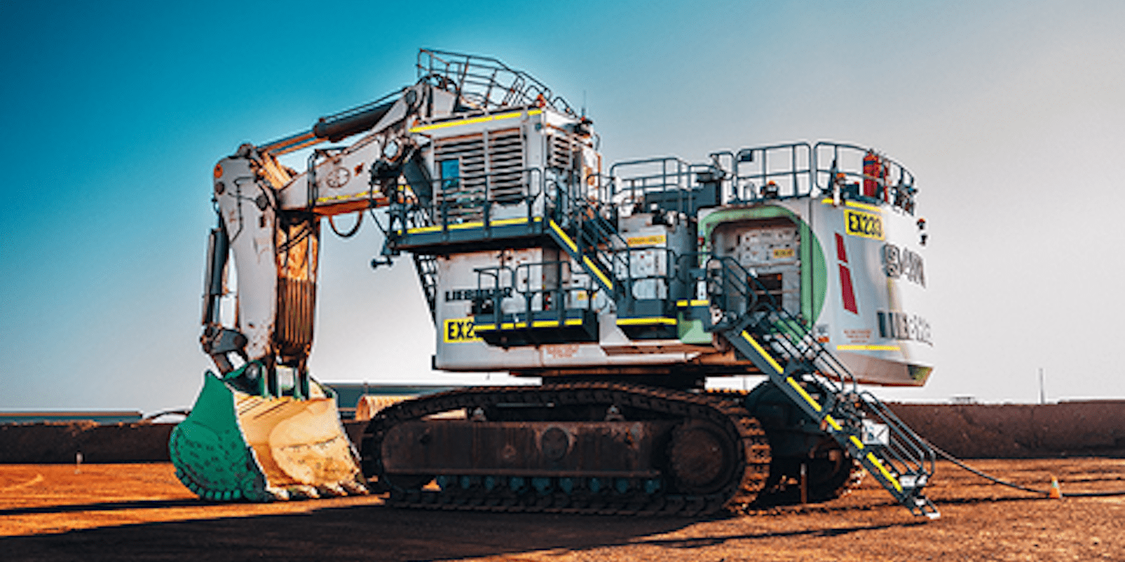 Liebherr converted this massive mining excavator to electric power