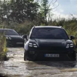 Porsche Macan EV images leak hours before official debut