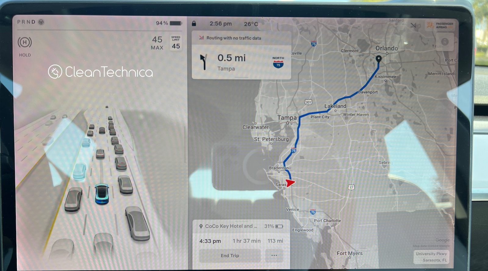 Tesla Has Improved Braking With A Full Battery! – CleanTechnica