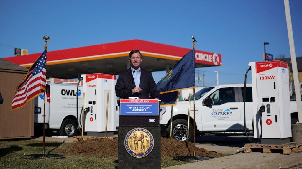 The US Southeast’s first NEVI EV charging station just broke ground