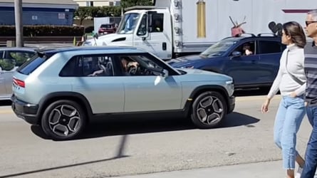 Here’s The Rivian R3 Driving Around Laguna Beach