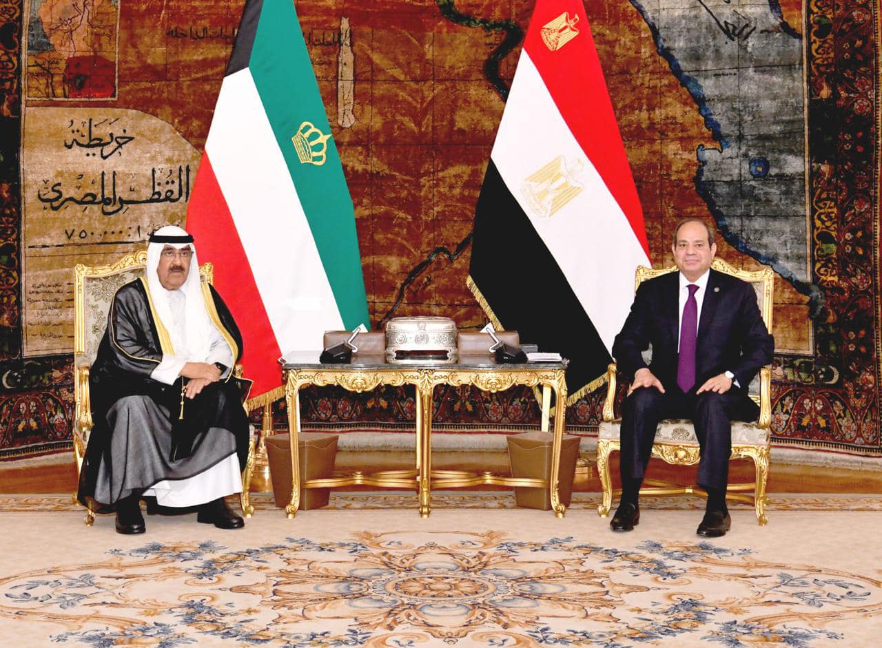 Al-Sisi, Emir of Kuwait discuss bilateral ties, Gaza takes centre stage – Dailynewsegypt