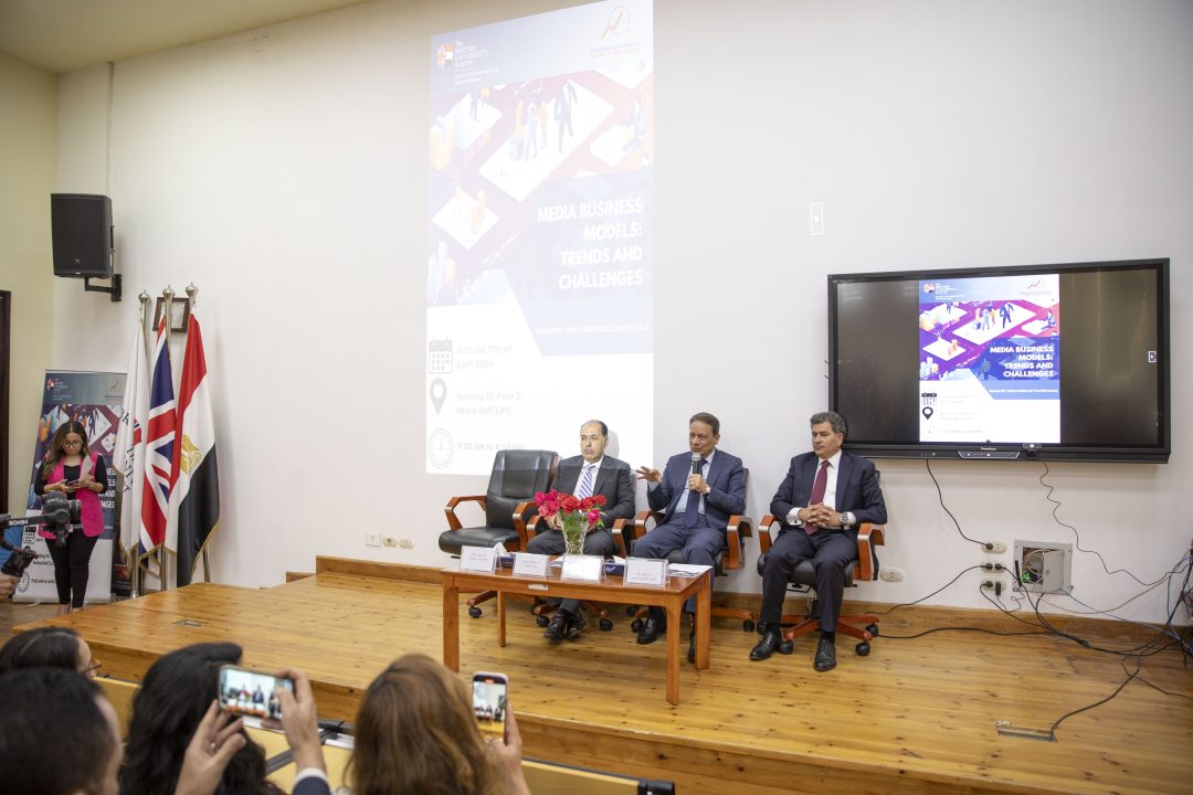 Karim Gabr inaugurates 7th International Conference of BUE’s Faculty of Media  – Dailynewsegypt