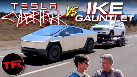 EV Vs. ICE: How A Tesla Cybertruck Tows Against Diesel Ram Cummins, Ford F-150 XLT