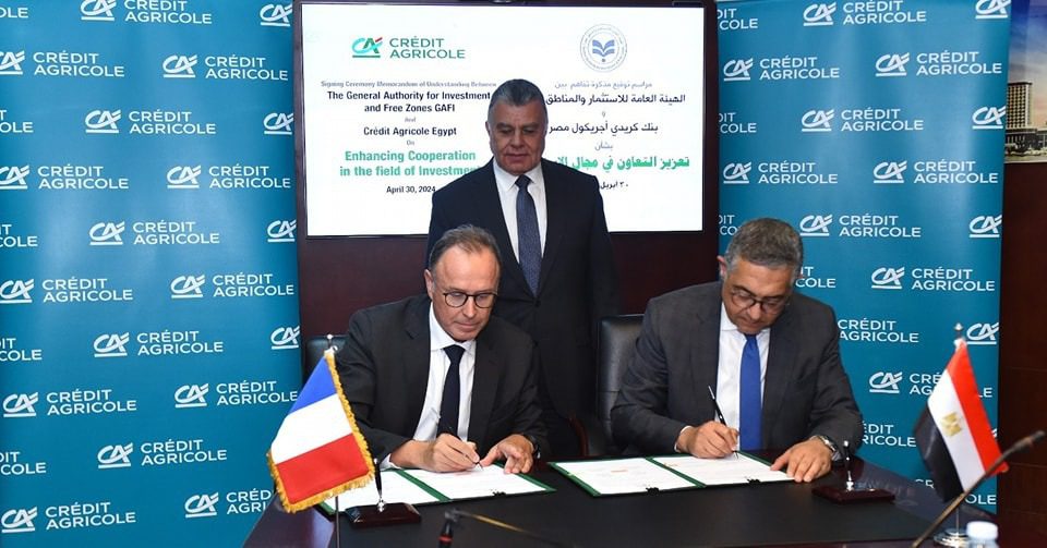 GAFI, Crédit Agricole Egypt collaborate to attract FDIs – Dailynewsegypt