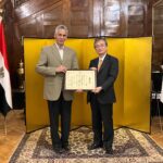 Japanese Ambassador presents Certificate of Appreciation to renowned Opera singer Reda El-Wakil – Dailynewsegypt