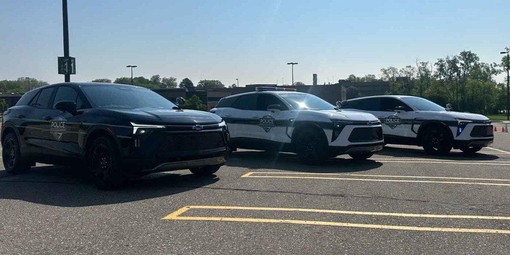 We got to play ‘cops and robbers’ in the Chevy Blazer EV Police Pursuit Vehicles [Video]